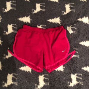 Pink Nike shorts